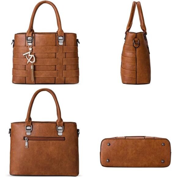 Designer Handbag for Women Ladies Handbags PU Leather Ac167-earthy Yellow - Picture 2 of 7